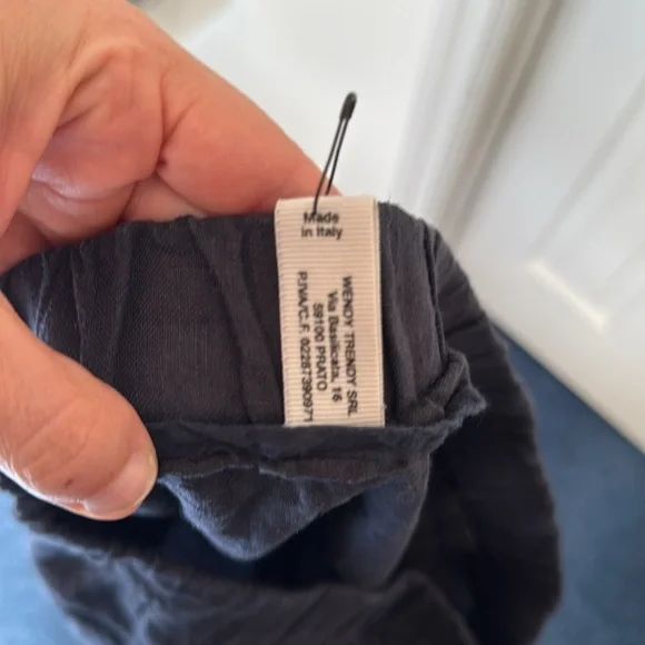 Italian Linen Hammer Pants - Picture 4 of 5